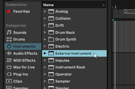 Ableton Live Step 1